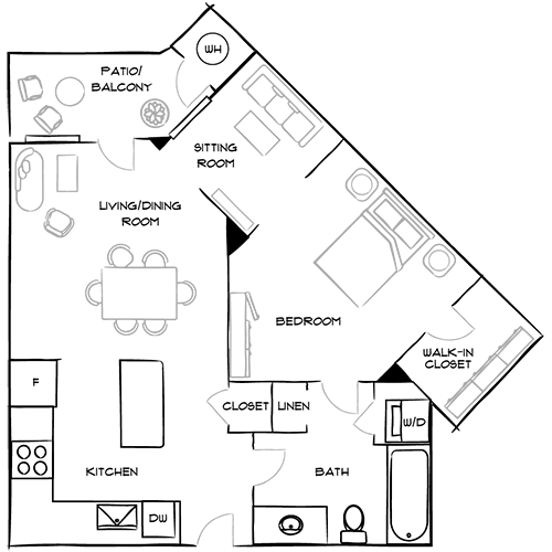 Furnished Diagram