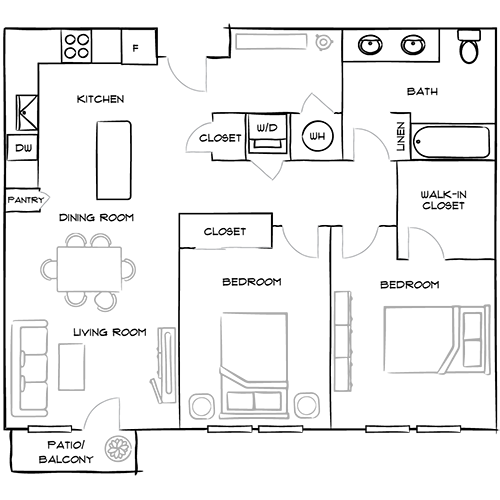 Furnished Diagram