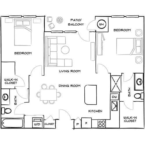 Furnished Diagram